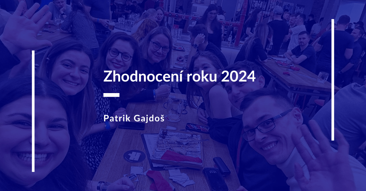patrik gajdoš zhodnoceni rok 2024